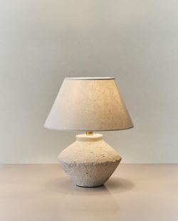 Zara Home Настольная лампа, цвет экрю, 27 см