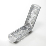 Мастурбатор многоразовый FLIP HOLE (складной) SILVER (Цвет: серебряный)