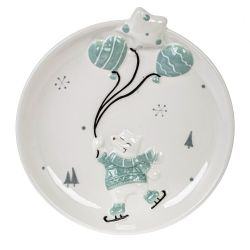 GAEM Тарелка "Белый медведь", L22 W20,5 H4 см