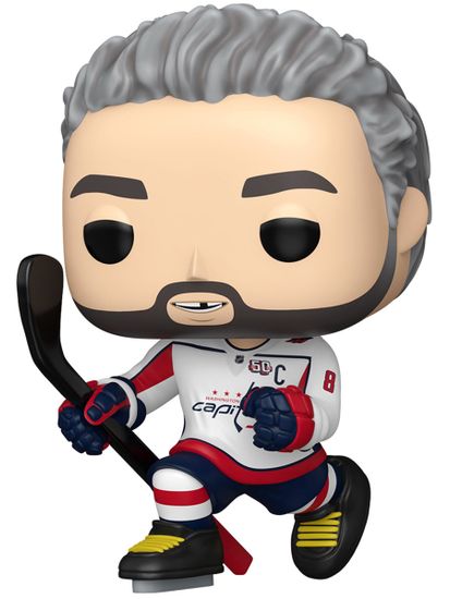 Фигурка Funko POP! NHL Capitals Alex Ovechkin (GR895) (Exc) (98) 92301 / Фигурка Фанко ПОП! в виде легендарного российского хоккеиста, Александр Овечкин. Товар уцененный