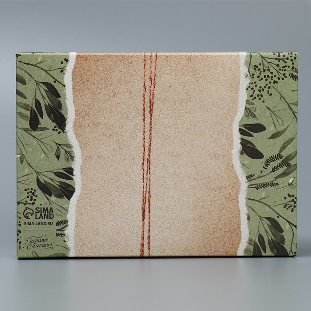 Складная коробка конверт «Эко», 22 х 16 х 5 см