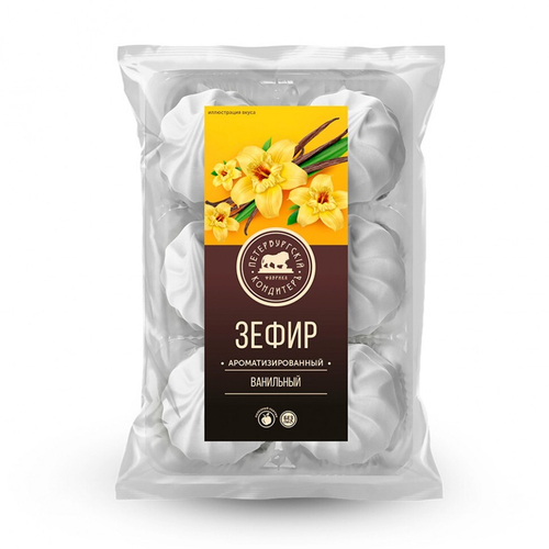 "Петербургский Кондитеръ" Зефир Ванильный 310гр