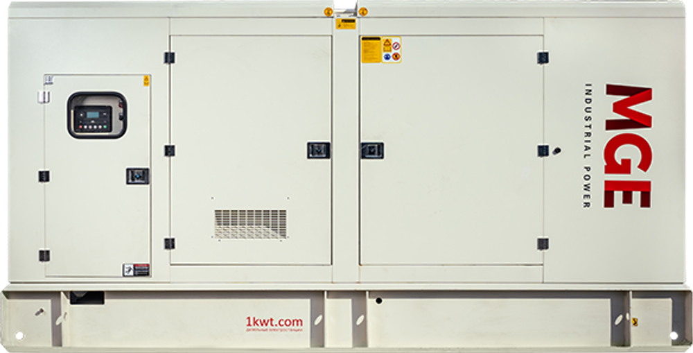 Дизельный генератор MGEp250BN в кожухе с АВР