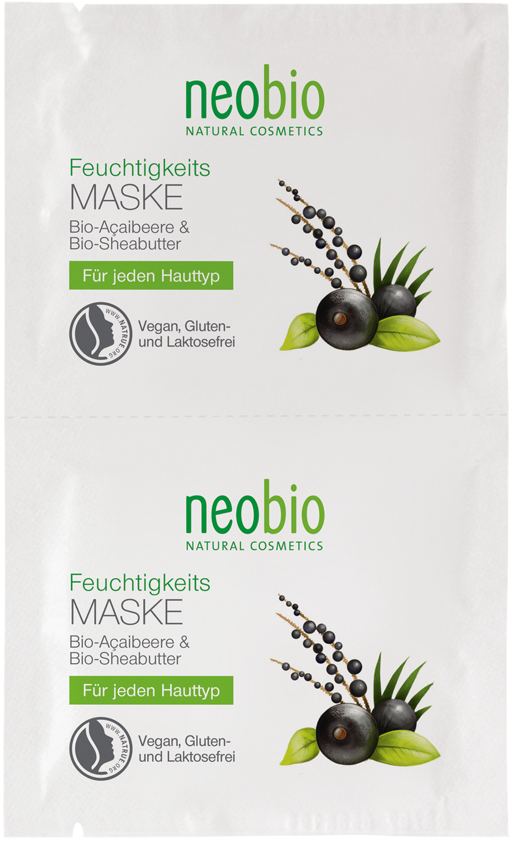 Hydrating Mask /УВЛАЖНЯЮЩАЯ МАСКА ДЛЯ ЛИЦА 2 x 7,5 мл ( NEOBIO )