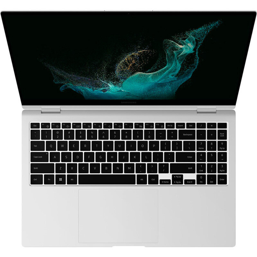 Ноутбук Samsung Galaxy Book2 Pro 360, 15 (i7-1260p/16gb/1Tb/15.6"/1920х1080 AMOLED/Win 11 Home) Silver NP950QED-KB1
