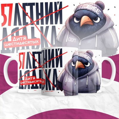 Кружка 30-летний дядька / 57