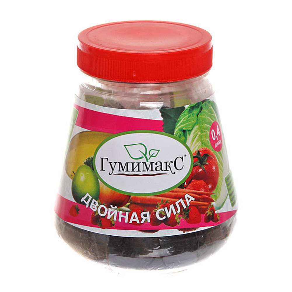 Удобрение торфогуминовое универсальное Двойная Сила 0,4 л (паста) «Гумимакс»
