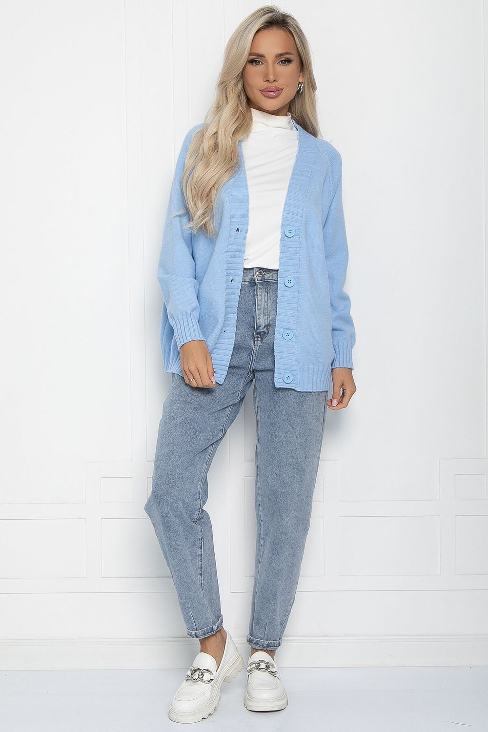 Кардиган Вилла (голубой) Б11287 LT Collection