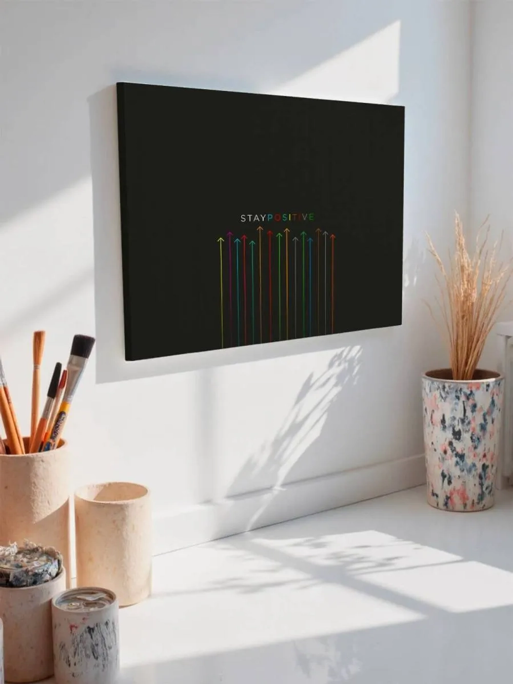 Картина на стену 40 X 50 Stay positive
