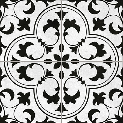 Керамогранит Sevilla пэчворк белый (16180)