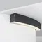 Радиусный профиль 35x35 D800мм 1/8 круга черный Led Strip alm-3535r-b-d-45°-0.8m