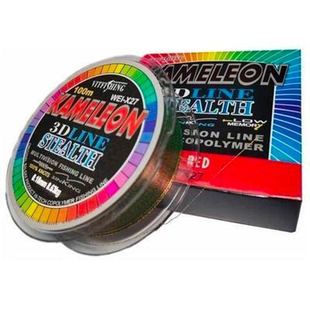 Леска Kameleon 3D AMAGU - 100м - 0.28 мм