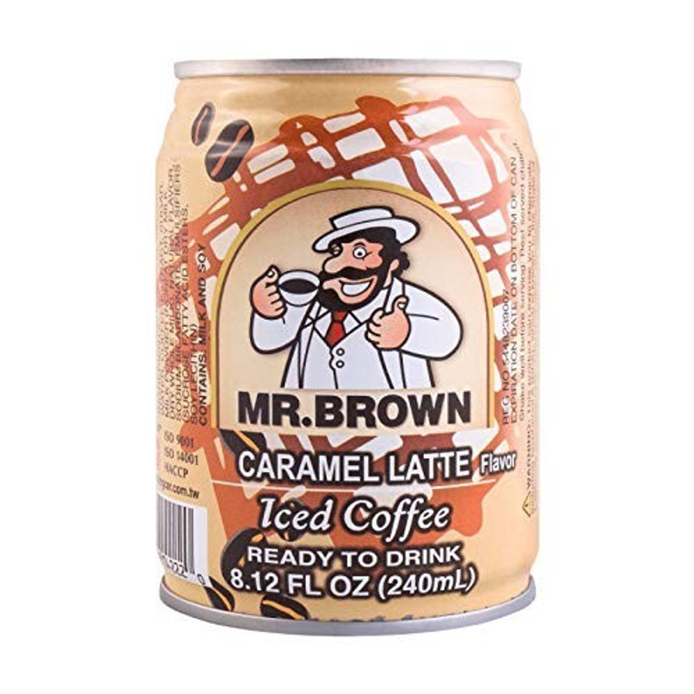 Кофейный напиток Mr.Brown Caramel Latte 240мл