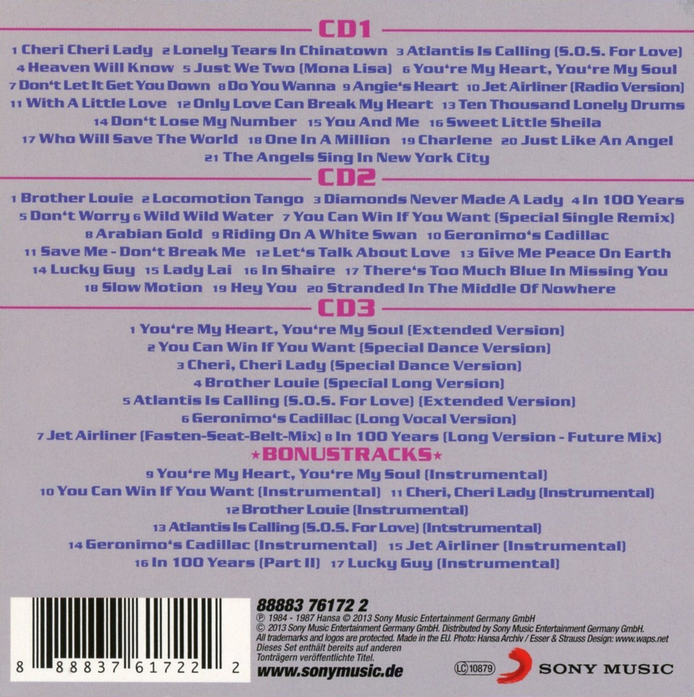 Modern Talking / Original 80s - The Hit Decade (3CD)