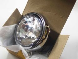 Headlight 4" Diamond lens, For Honda C100. T19. Copy. Made in Thailand. DIY
