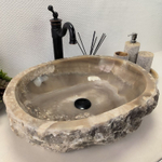 Раковина из оникса Erozy Grey EO-62188 53*43*15 0094
