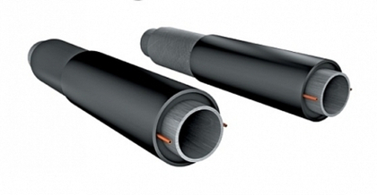 Концевой элемент трубопровода с каб. выв. эл/св 630х8,0-1-ППУ-ПЭ