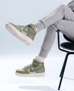 Кроссовки Nike Air Force 1 High Oil Green