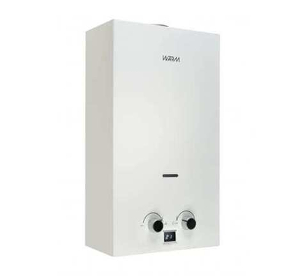 Водонагреватель WARM AQUOS 10L проточный газовый, открытая камера арт. VA12010 title=