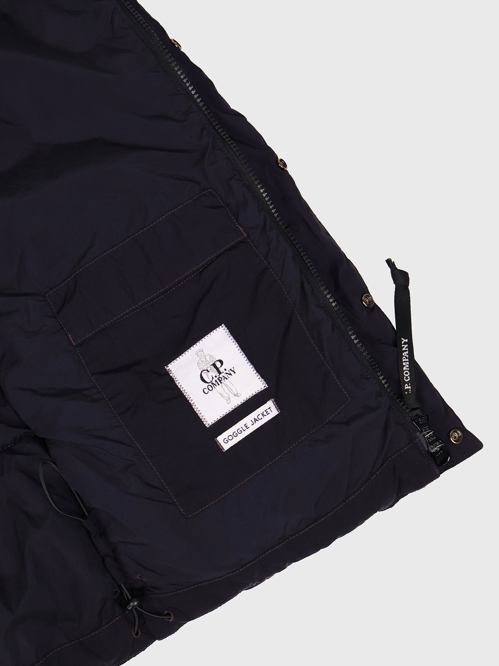 Пуховик C.P. Company Eco Chrome-R Mixed Google Down Jacket Black