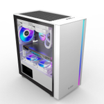 Корпус PCCooler LM300 ARGB WH mATX/ITX USB3.0, 2xUSB2.0 White