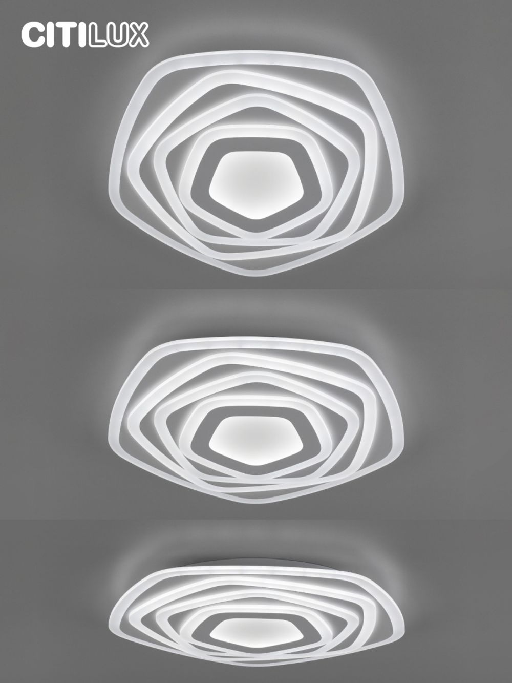 Citilux Триест Смарт CL737A54E RGB Умная люстра