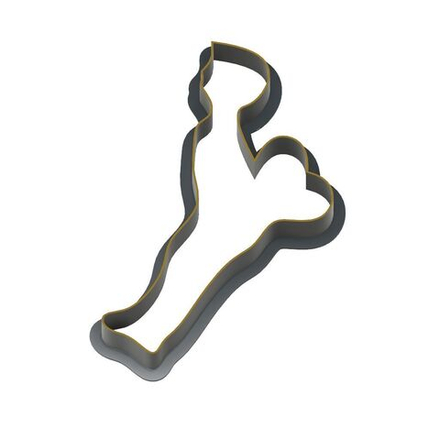 Формочка мальчик с сердечком