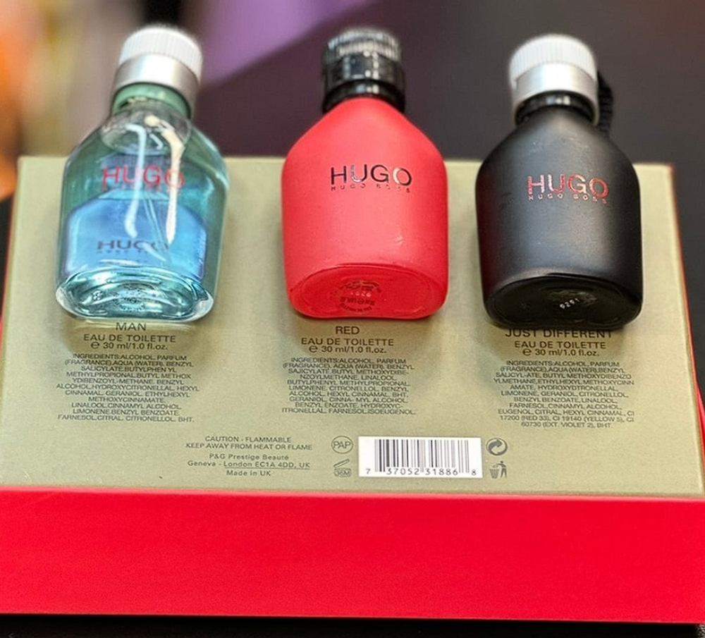 Набор парфюмерии Hugo Boss for men 90ml (duty free парфюмерия)