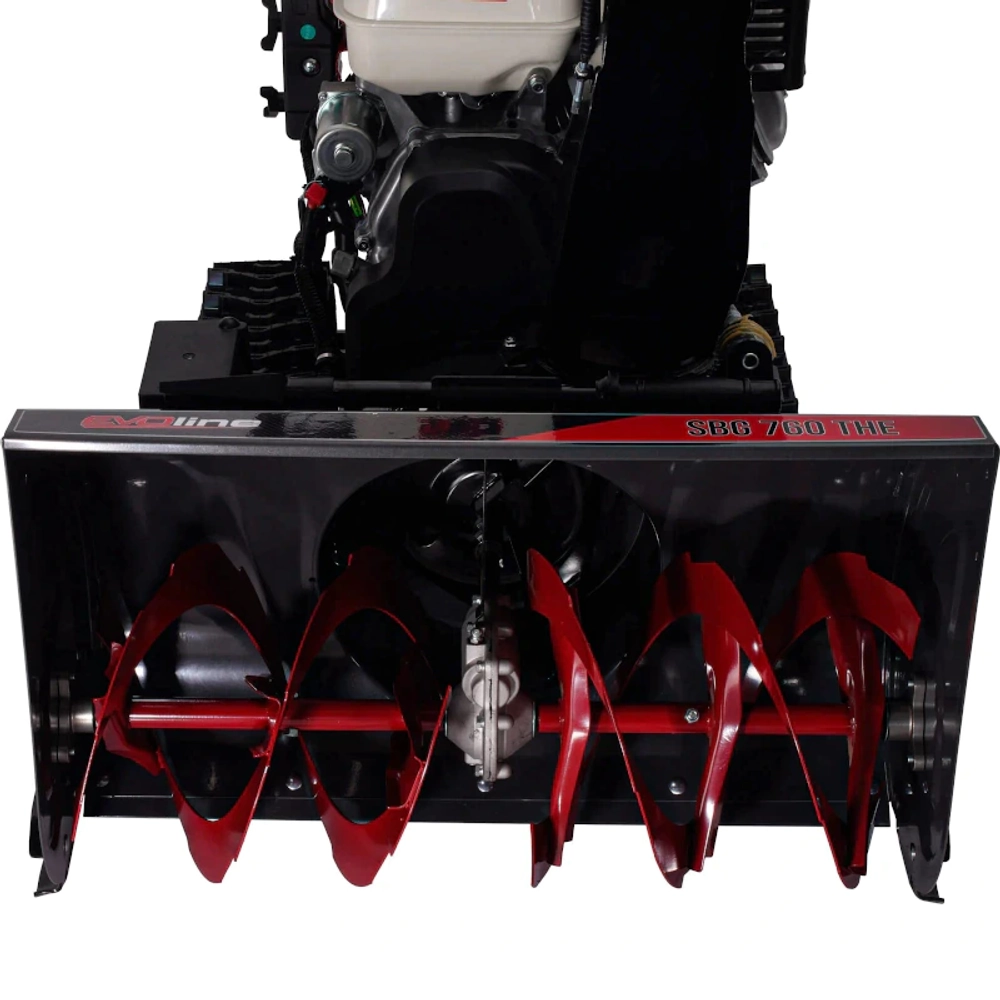 EVOline SBG 760 THE бензиновый снегоуборщик 11.7 л.с, ковш 76 см, выброс 15 м, 6 вперед/2 назад