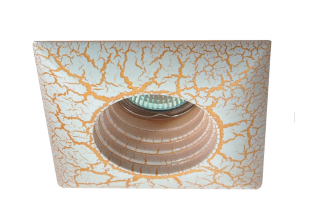 Светильник встраиваемый гипсовый  под сменную лампу