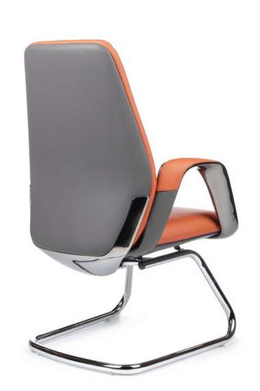 Кресло Napoli-SF YZPN-YR022 Оранжевый/Серый