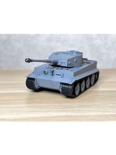 Танк радиоуправляемый, башня вращается, свет и звук (201748340)