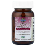 Garden of Life, RAW Resveratrol, 350 мг, 60 веганских капсул