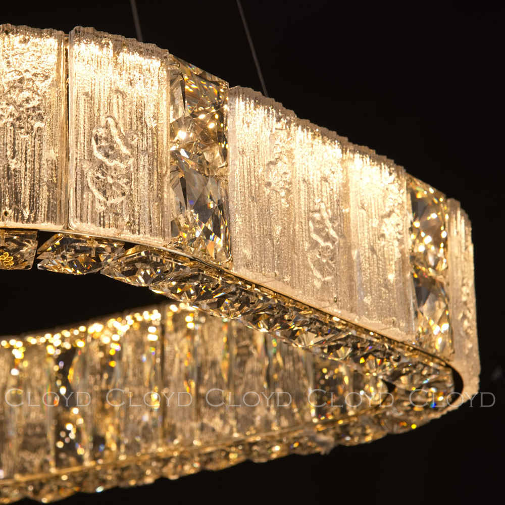 Люстра Cloyd RADIANTA C1 / шир. 52 см - золото (арт.11234)