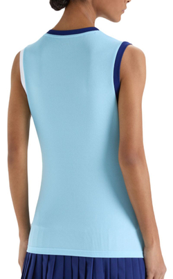 Женский топ теннисный Diadora L. Tank Icon - bright baby blue