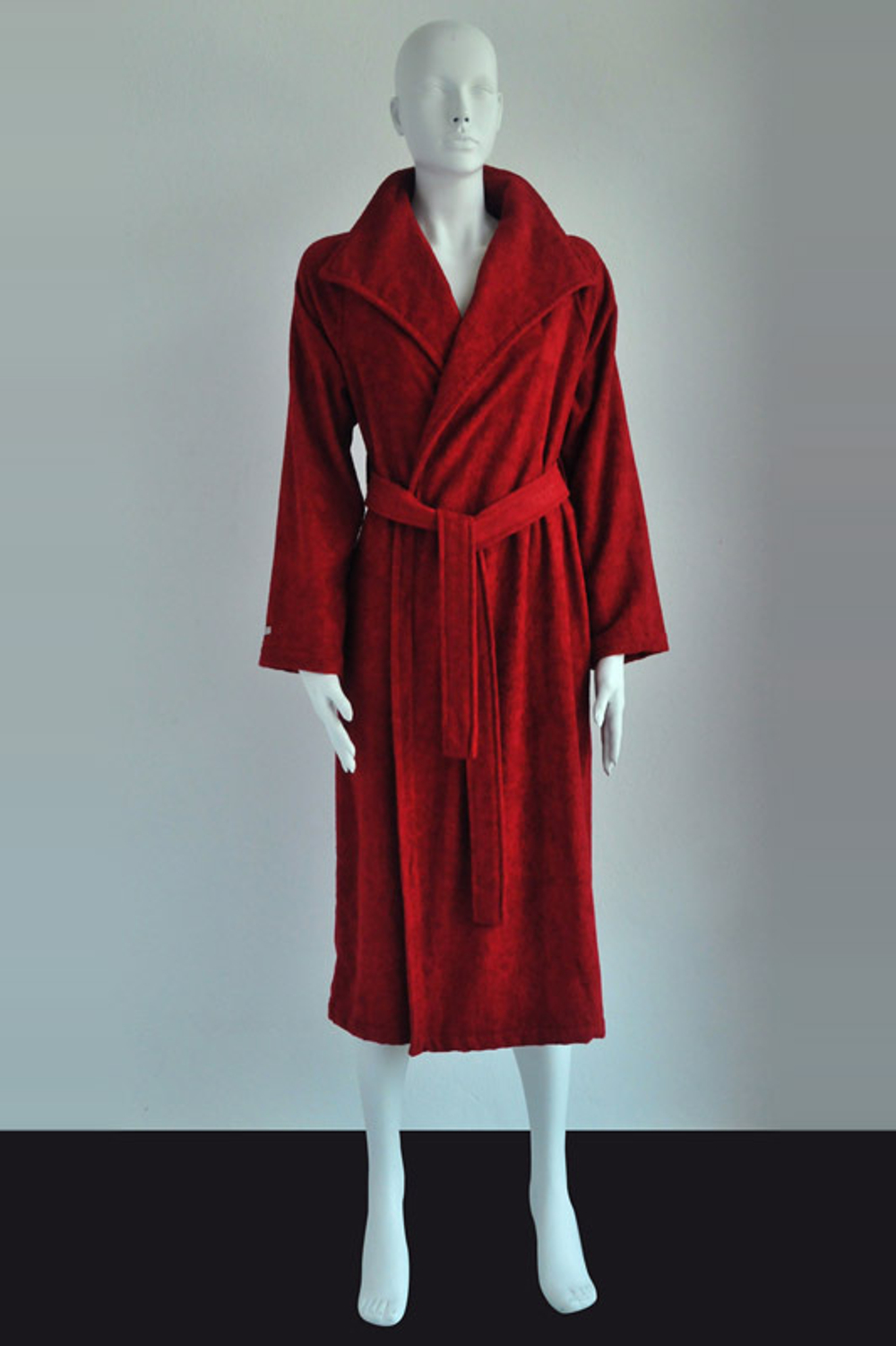 Халат махровый Hamam Waterside красный Турция фото 3