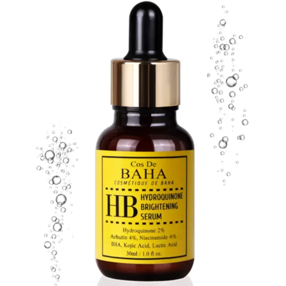Сыворотка с гидрохиноном и кислотами Cos De Baha Hydroquinone Brightening Serum (HB), 30 мл
