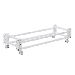 Кровать Antemi Mari 120х60 с маятником Ник 14 б/б Белый + НиК 15 б Белый