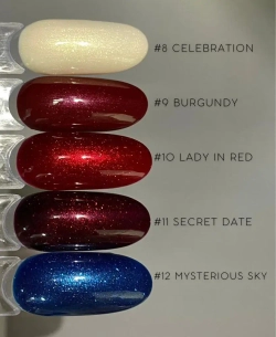 Nail ARCHITECT Цветной гель-лак. Бордовый #09 Burgundy, 15 мл