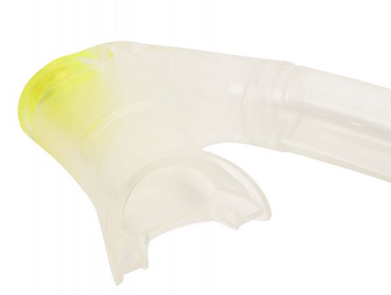 Трубка Seac Tribe Dry прозрачный/желтый