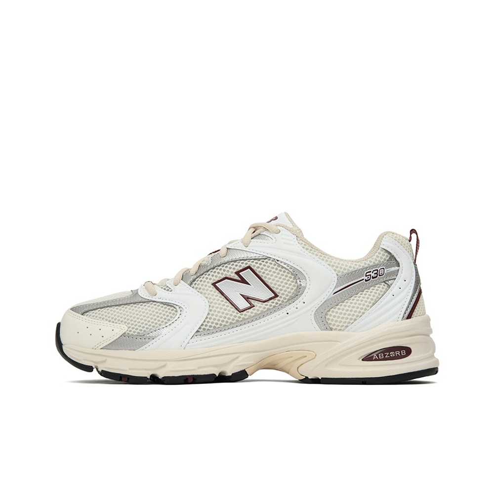 New Balance 530 Sea Salt Mercury Red