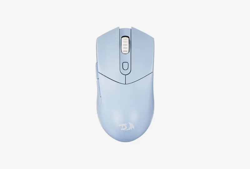 Мышь беспроводная/проводная Redragon St4r Pro [72267] голубой