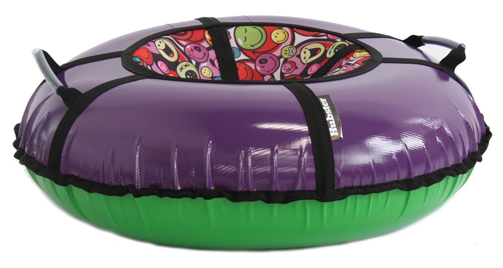 Тюбинг Hubster Ринг Pro фиолетовый, смайл