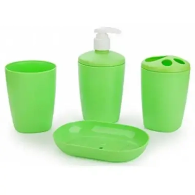 Набор аксессуаров для ванной комнаты Aqua (салатный)