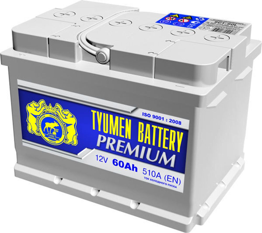 TYUMEN PREMIUM 6СТ- 61 (низкий) аккумулятор