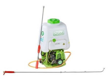 Опрыскиватель бензиновый DGM PH-271, 25л, 3 форсунки на штанге, одинарная форснка регулируемая
