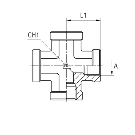 Соединение PSX BSP 1.1/4"