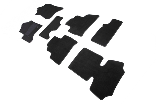 Ворсовые коврики LUX для Chevrolet Tahoe IV 2014-2020, Seintex.90225