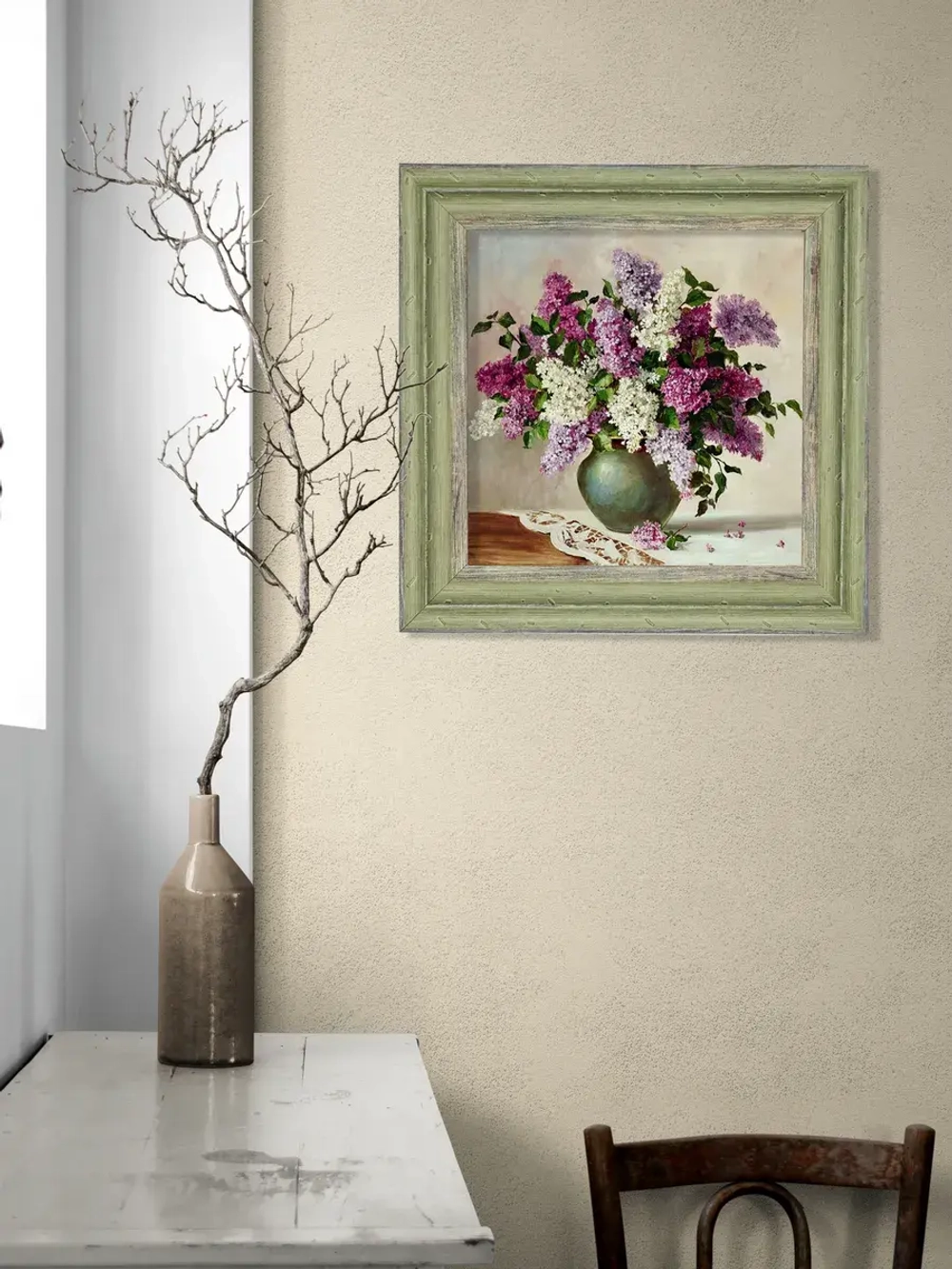 Картина на стену интерьерная на холсте 26*26 см