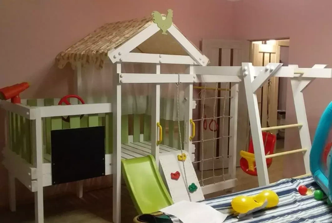 Игровой комплекс из дерева"Baby - 2"